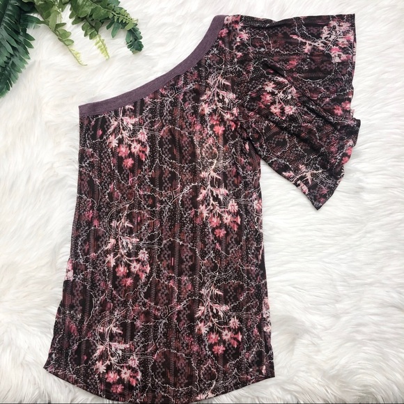 NWT Free People One Shoulder Top XS - Picture 2 of 3